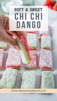 soft and sweet chi chi dango