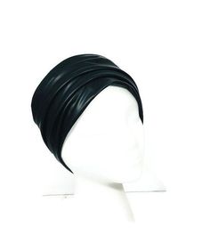 "CUSTOM SIZE/Lining Goth Head Wrap Goth Headband Black Faux Leather Headband Black Faux Leather Head Wrap Chef's Headgear Bikers Black Headwrap High end soft flat black (not shiny) spandex is doubled then sewn together. No raw edges or exposed seams. Wear for work or play...out on the road Head wrap will stretch to fit head circumference X 8\" wide Select size and lining at checkout...something for all seasons My head wraps are all designed and made by me in my home studio. Nothing is out-source Stretch Black Headband, Adjustable Black Headband, Adjustable Black Headwrap For Party, Black Headwrap One Size Fits Most, Fitted Black Headwrap For Parties, One Size Black Headwrap For Party, Black One-size-fits-most Headwrap Headband, Black Headwrap Headband, Goth Headband