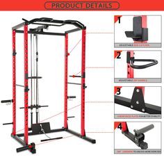 the body - solid power cage is shown with instructions