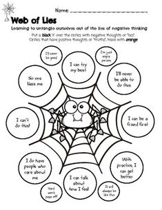 the web of lies worksheet for students to practice reading and writing with their own hands