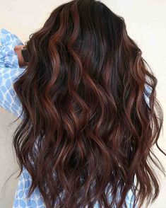 27 Popular Brown Balayage Hair Colors Trending in 2022 Blonding Specialist, Brown Balayage Hair, Dark Brown Balayage, Mocha Hair, Auburn Balayage, Brown Balayage, Hair Affair