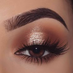 Mekap Mata, Gold Eye Makeup, Makeup Tip, Eye Palettes, Eye Makeup Designs, Makijaż Smokey Eye, Braut Make-up, Makeup Eye Looks, Make Up Looks