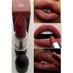 Final Price Drop! Price Is Firm! Brand New In Box Never Swatched Mac Powder Kiss Lipstick #316 Devoted To Chili- Warm Brick Red - 0.1oz./3g - Nib. Mac Powder Kiss Lipstick Is A Weightless, Moisture-Matte Lipstick That Delivers A Blur Of Soft-Focus Color. Benefits: Immediate And All-Day Hydration Comfortable Formula Blurs Lines And Smooths Lips Lightweight Buildable Coverage Features 97% Said It Was Comfortable Throughout Wear* 97% Said It Left Lips Feeling Soft And Smooth* 94% Said It Left Lips Mac Red Lipsticks, Mac Powder Kiss Lipstick, Mac Lipstick Swatches, Kiss Lipstick, Mac Powder, Makeup Accesories, Lipstick Swatches, Mac Makeup, Soft Focus