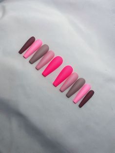 Different Shades Of Pink Nails, Shades Of Pink Nails, Jelly Tips, 50 Shades Of Pink, Easter Nail Art Designs, Easter Nail, Easter Nail Art, Different Shades Of Pink