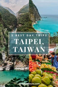 the best day trips in tapel, taiwan