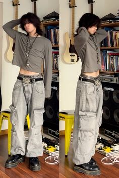 Grungy ahh outfit Fancy Grunge Outfits Men, Grungecore Outfits Men, Cybercore Outfit Male, Manga Outfits Ideas, Grunge Outfits Men Aesthetic, Pretty Outfits Men, Fashion Inspo Outfits Male, Alt Mens Outfits, Alt Streetwear Men