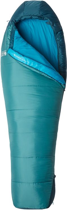 the north face sleeping bag in blue