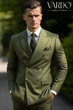 >>ORIGINAL ARTWORK AND CONTENT, PLEASE DO NOT COPY<< Men Suits, Suits For Man, Stylish Men's Khaki Green Double Breasted Suit - Premium Quality Business Attire  , Formal Attire for Men, Formal piece Wedding Suit, Double Breasted, Formal Fashion Slim Fit Suit. Description: Elevate your style with our premium Men's Khaki Green Double Breasted Suit, a perfect blend of classic elegance and contemporary fashion. Crafted with precision, this suit is designed to make a statement on any occasion. 👔 Key Features: ✅ Double Breasted Design ✅ Superior Khaki Green Fabric ✅ Impeccable Tailoring ✅ Ideal for Weddings, Business Meetings, and Formal Events ✅ Unmatched Comfort Experience the confidence and charm that this suit exudes. Its double-breasted style adds a touch of sophistication, while the khaki Green Double Breasted Suit Men, Men Double Breasted Suit, Green Double Breasted Suit, Green Suit Men, Formal Attire For Men, Tailored Fashion