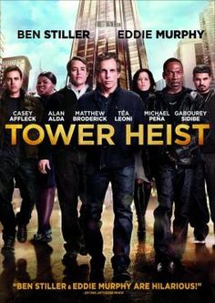 a movie poster for tower heist