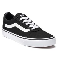 Vans Ward Women's Canvas Skate Shoes, Vans Dress, Vans Skate Shoes, Dresses With Vans, Black And White Vans, Women Skates, Vans Skate, Sparkly Heels, Shoes Vans, Black Vans