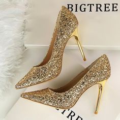 Pointed High Heels, Glitter Stilettos, Wedding High Heels, Heels Prom, Bling Fashion, Rhinestone Shoes, Super High Heels, Wedding Heels, Prom Shoes