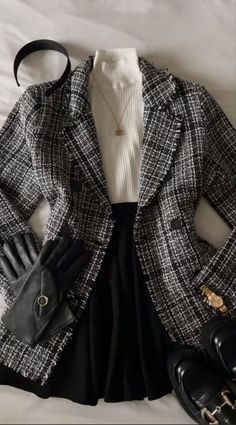 Stile Blair Waldorf, Academia Outfits, Mode Inspo, Mode Vintage, Mode Inspiration, Preppy Outfits, Elegant Outfit, Gossip Girl