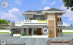 this is an image of a modern style house