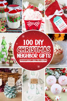 Cheap and easy DIY neighbor Christmas gifts, featuring mason jar gifts and gift baskets, perfect for men, women, and kids, including food gift ideas and dollar store options. Simple Neighbor Christmas Gifts, Diy Neighbor Christmas Gifts, Christmas Mason Jar Gifts, Neighborhood Christmas Gifts, Christmas Neighbor Gifts, Neighborhood Gifts, Mason Jar Christmas Gifts, Basket Gifts, Christmas Neighbor