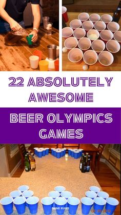 beer olympics Drink Olympics, Winter Olympics Party, Olympic Party Games