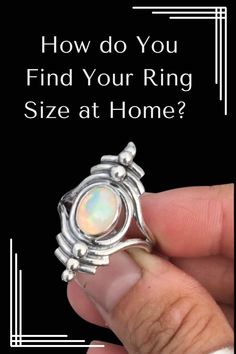 Discover my favorite hacks to finding your ring size at home, so you can confidently order a ring that you know will fit. Ring sizing made easy and seamless! Make A Ring Smaller, Affordable Rings, Thick Ring