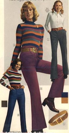 1970s Everyday Fashion, 70s Fashion Autumn, 1970s Women Fashion, 1970s Teen Fashion, 1970s Clothes Women, 70s Mom Outfit, 70s Fashion Catalog, Real 70s Fashion, 70s Girl Outfit