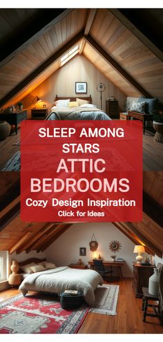 Attic bedroom Attic Bedroom Ideas, Bedroom Makeover Ideas, Attic Bedroom Designs, Attic Space