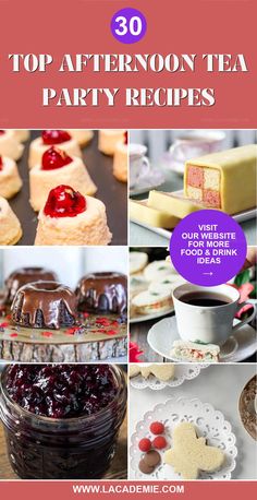 the top ten afternoon tea party recipes