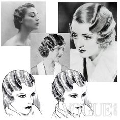 need to learn how to DIY the finger waves!!! 1920 Finger Wave Hair, Marcel Waves, Johnny Storm, Radium Girls, Finger Wave Hair, Nile Cruise, Finger Wave, Vintage Hairstyles Tutorial