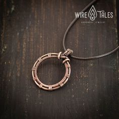 Unique Wire Wrapped copper pendant. This copper pendant was tarnished to create beautiful contrast and highlight textured part of the metal. This copper necklace comes with brown waxed cotton cord which has adjustable sliding knot and it can easily be adjusted to your preferred length. All my jewelry is carefully packed and comes with gift box. So it ready for gift giving, whether it is a gift for you or someone special. -- Shipping: All my jewelry comes with Free Shipping worldwide. Tracking nu Men’s Wire Wrapped Jewelry, Wire Wrapped Jewelry For Men, Copper Pendant Necklace, Nickel Free Copper Wire Necklace With Round Pendant, Copper Amulet Necklace With Round Pendant, Copper Spiritual Necklace With Round Pendant, Spiritual Copper Necklace With Round Pendant, Adjustable Copper Hammered Necklace, Hand Forged Copper Round Pendant Necklace