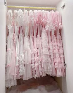 Pretty Pink Princess Aesthetic, Pink Aesthetic Pictures, Pink Closet, Princess Closet, The Color Pink, The Cardigans, Princess Core, Living Dolls, Aesthetic Ideas