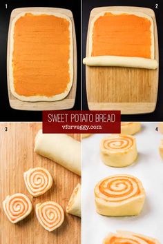 how to make sweet potato bread rolls in the oven and then roll them into buns