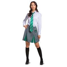 Slytherin Skirt, Harry Potter Skirt, Ravenclaw Costume, Ravenclaw Scarf, Hogwarts Ravenclaw, Ravenclaw Outfit, Ravenclaw Crest