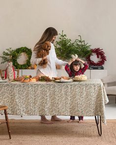 Enjoy your Christmas dining experience with Mistletoe linen tablecloth! Our Christmas Collection linen tablecloth in Mistletoe print is designed to infuse your home with festive charm, creating a warm and inviting atmosphere that will make your holiday gatherings truly special. Mistletoe Print, Christmas Tablecloth, Custom Napkins, Light Coral, Christmas Table Cloth, Christmas Dining, Christmas Table Settings, Linen Placemats, Linen Table Runner