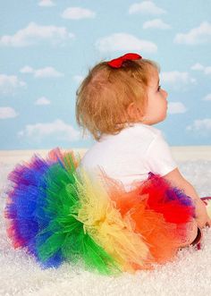 Rainbow Fluffy Little Tutu Baby Toddler Girl Birthday Dress Up - Etsy Toddler Girl Birthday, Up Halloween Costume, Birthday Portraits, Cute Ballerina, Dress Up Halloween, Up Halloween Costumes, Rainbow Tutu, Birthday Girl Dress, Girl Rainbow