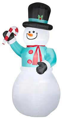 Hardware store usa |  12' Infl Snowman YD Art | 882528 | GEMMY INDUSTRIES Christmas Lawn Decorations, Holiday Inflatables, Trick Or Treat Studios, Barbie Collector Dolls, Inflatable Decorations, Christmas Yard Decorations, Giant Inflatable, Christmas Inflatables, Christmas Yard