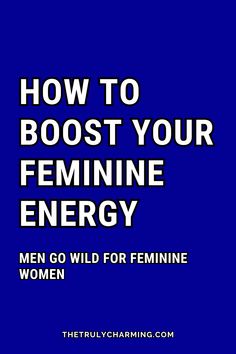 Ever heard about the term feminine energy? In this article we will talk about its meaning and how you can increase it to be more feminine. Be More Feminine, Best Chest Workout, More Feminine, Feminine Women, Chest Workout, Feminine Energy, Talk About, Meant To Be, Energy