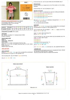 an instruction manual for how to sew a t - shirt with the sewing pattern