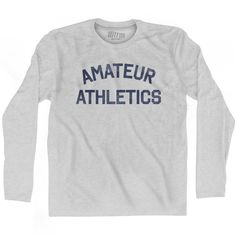 Amateur Athletics Adult Cotton Long Sleeve T-Shirt Atlantic Beach, Pensacola Beach, I'm With The Band, Vintage T Shirts, Panama City, Sarasota, Long Shirt, Long Beach, Mississippi