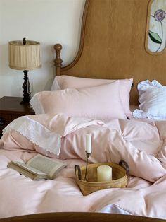 Blush Pink Bedding: The Subtle Trend Taking Over Bedrooms | Room Decor Tips | Ever Lasting Blog Dorm Makeover, Vanity Station, Gingham Sheets, Clueless Aesthetic, Satin Curtains, Pastel Prints