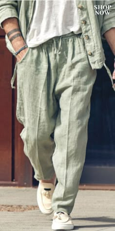 Linen Trousers Outfit Men, Men Advice, Linen Trousers Outfit, Trousers Outfit Men, Cotton Linen Trousers, Linen Pants Outfit, Trousers Outfit, Men's Fashion Casual, Men Coats