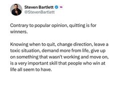 steve bartett tweets that he is winning