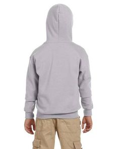 Gildan G186B Heavy Blend Full-Zip Hoodie - Youth Sizing Active Hoodie, Full Zip Hoodie, Online Retail, Fleece Jacket