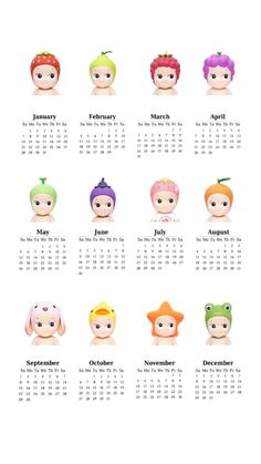 Calendrier avec Sonny Angel Monster High Halloween, Emoji Stickers Iphone, Angel Posters, Cute Calendar, Angel Wallpaper, Cute Laptop Wallpaper, Phone Inspo