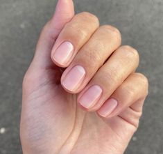 Naked Nails, Natural Nails Manicure, Minimal Nails, Casual Nails, Work Nails, Pretty Gel Nails, Nails Only, Neutral Nails, Hair Nails