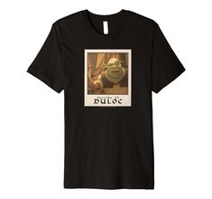 PRICES MAY VARY. Officially Licensed Shrek Apparel 20NVSH00048A-001 This premium t-shirt is made of lightweight fine jersey fabric Fit: Men’s fit runs small, size up for a looser fit. Women’s fit is true to size, order usual size. Shrek Sweatshirt, Shrek Merchandise, Shrek And Donkey, Cheap Disney Green T-shirt, Shrek Memes Funny Hilarious, Fit Men, Shrek, Branded T Shirts, Jersey Fabric