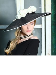 JJ's House Hats Dress Hats Derby Hats Flower Women's Kentucky Derby Wide Brim Sinamay Church Hats Hats. #JJ's House #Hats #DressHats #DerbyHats #Flower #Women's #KentuckyDerby #WideBrim #Sinamay #ChurchHats #Hats Elegant Hats, Church Hats, Flower Hats, Derby Hats, Dress Hats, Kentucky Derby, Wide Brimmed, Kentucky, Derby