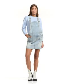 Our Alice Denim Overall Dress has been carefully designed to fit you comfortably this pregnancy while still looking modern and stylish post-pregnancy. Featuring a classic 5 pocket overall design and a side panel that includes an extra row of buttons so it can adjust out during pregnancy and button back in post-pregnancy. They are crafted in cotton denim with just 2% spandex, which allows just enough stretch without compromising on the denim quality. Expecting Twins, Denim Overall Dress, Pre Pregnancy, Post Pregnancy, Maternity Jeans, Dress 16, Overall Dress, Panel Siding, New Day