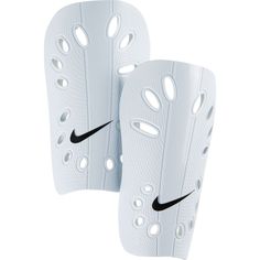 Nike J Guard Shin Guards - White (Pair) Nike Volleyball Kneepads, Soccer Hairstyles, Soccer Bag, Soccer Shin Guards, Kids Uniforms, The Shins, J Black, Soccer Gear, Shin Guards