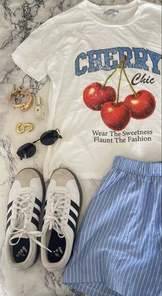 Fun Park Outfit, Comfy Summer Outfits Aesthetic, Outfit Primavera, Cool Fits, Summer Fashion Outfits, Outfit Goals, Outfit Casual, Dream Clothes, Spring Summer Outfits