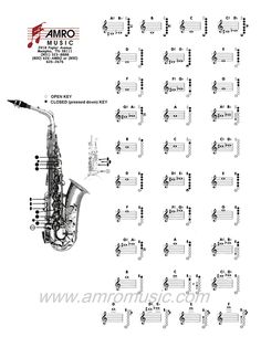 sheet music for saxophone and piano with the words,'amro in 3 parts '