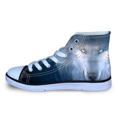 White Wolf Shoes Wolf Shoes, The White Wolf, Mesmerizing Eyes, Arctic Wolf, Hd Print, Dark Denim Jeans, White Wolf, Nature Inspired Design, Unique Animals