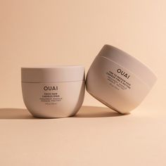 Ouai Product Photography, Ouai Packaging, Cream Photography, Ouai Hair Products, Hair Care Products Photography, Bar Soap Packaging Design, Haircare Packaging, Skin Care Business