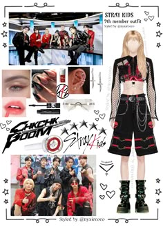 #skz #ate #chkchkboom Concert Ideas Stage, Skz Ate Outfit Idea, Stray Kids Tour Outfit Ideas, Straykids Concert Outfit Ideas Ate, Skz Outfit Ideas Concert, Dominate Skz Concert Outfit, Stray Kids Outfits Concert Ate, Stray Kids Dominate Tour Outfit Ideas, Dominate Concert Outfit