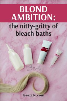 Blond Ambition: The Nitty-Gritty of Bleach Baths Bleach Bath Hair Before And After, Bleach Bath Hair, Bleach Shampoo, Bleach Bath, Shampoo Cap